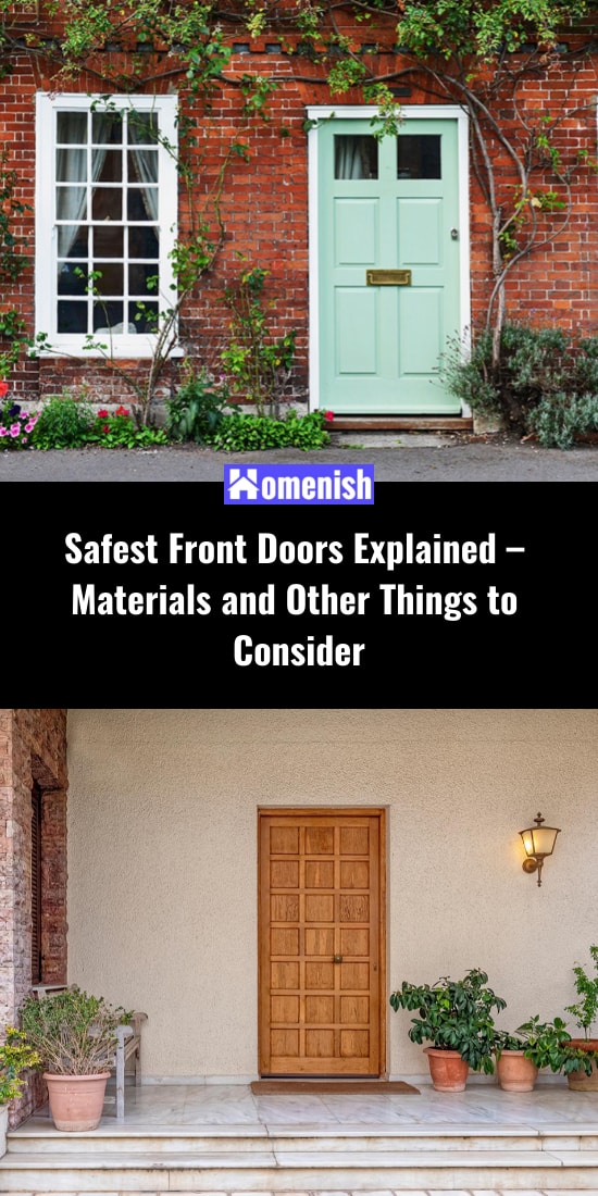 Safest Front Doors Explained - Materials and Other Things to Consider
