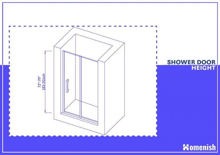 How Tall Should a Shower Door Be? Homenish