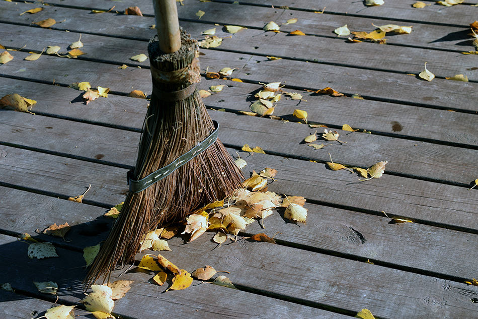 Sweep the Porch Regularly