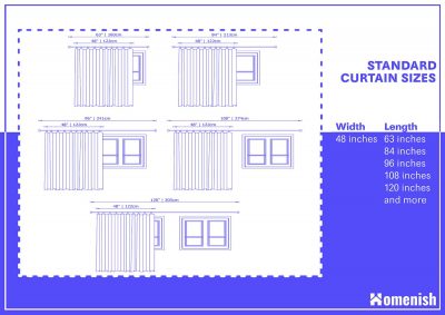 Guide to Standard Curtain Sizes