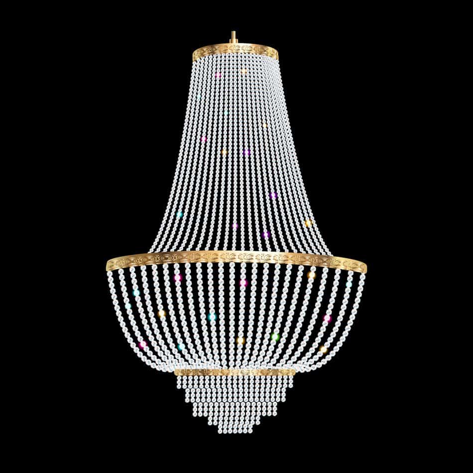 Beaded Chandelier