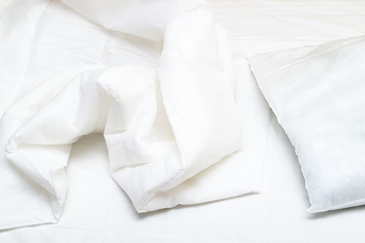 Blended and synthetic pillowcases