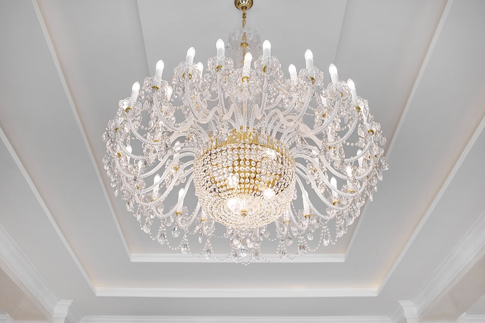 Glass Chandelier