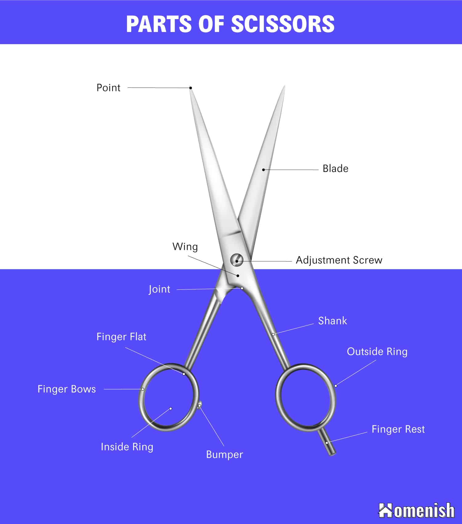 Parts of Scissors