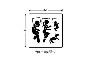 Wyoming King Bed Dimensions