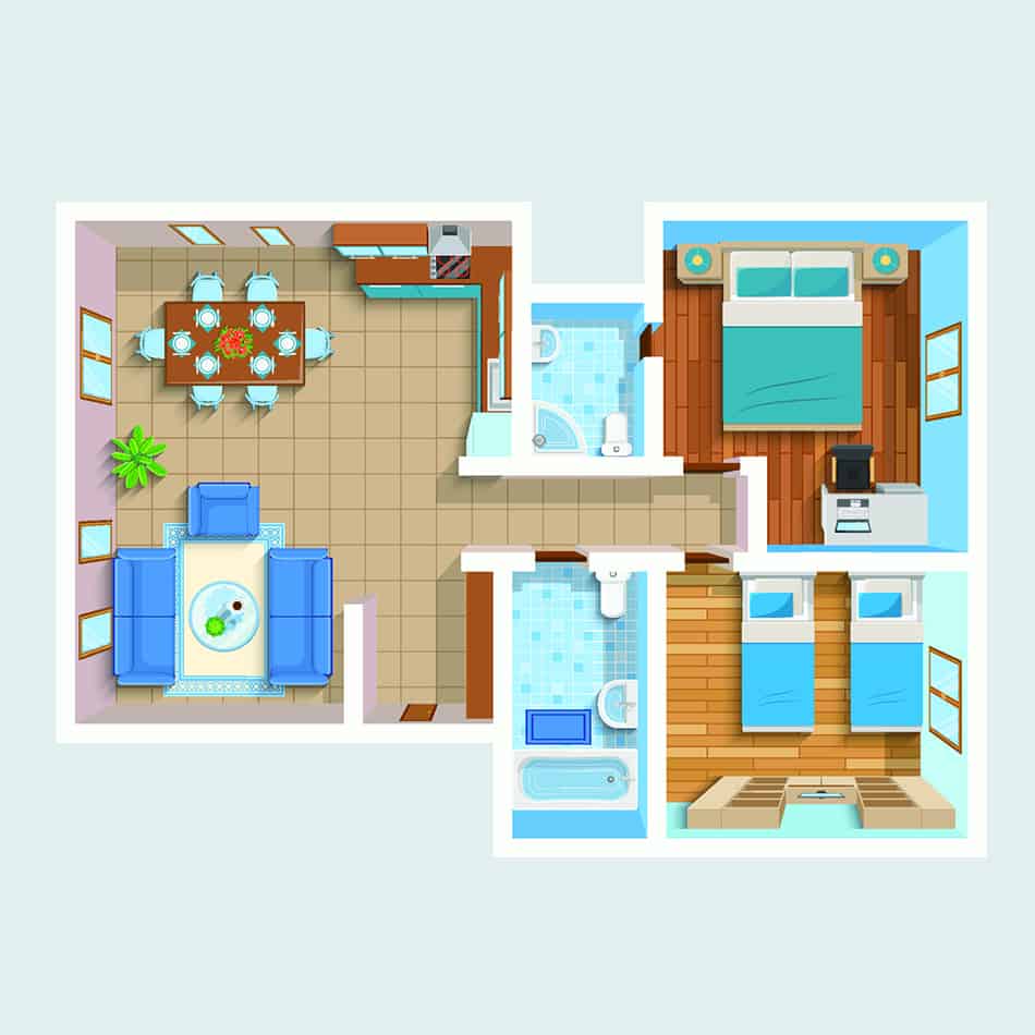 2-Bedroom Apartment