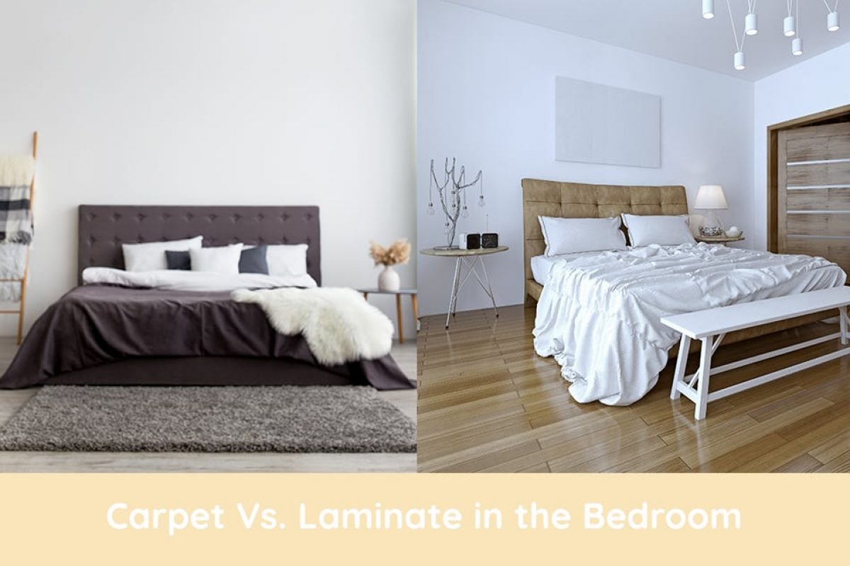 Carpet Vs Laminate In The Bedroom, Is Laminate Flooring Better Than Carpet In Bedrooms