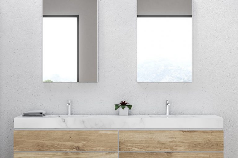 How to Choose a Double Vanity Mirror Size Homenish