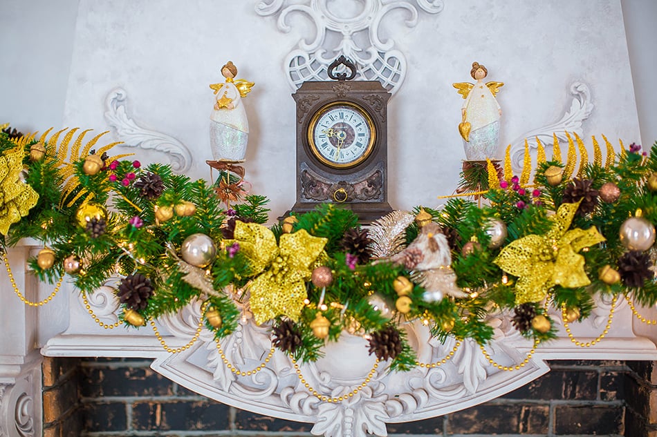 Hanging a Wall Clock above a Mantel