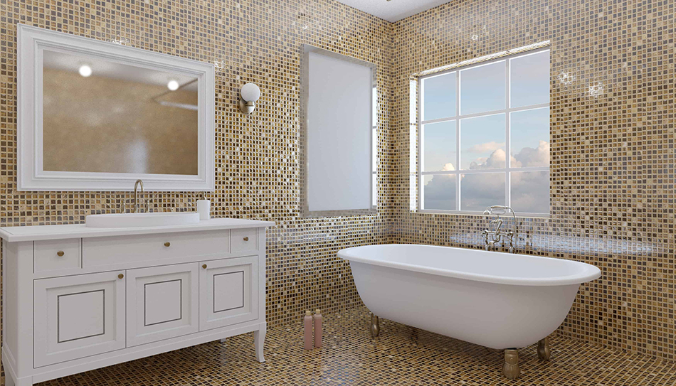 Should Bathroom Be Fully Tiled Homenish - How To Decorate A Fully Tiled Bathroom