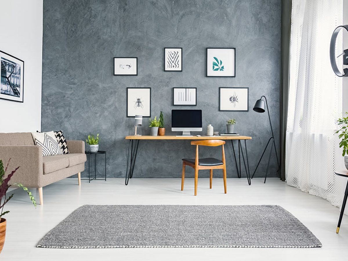 8 Home Office Rugs Ideas (Plus Tips to Choose the Right One) - Homenish