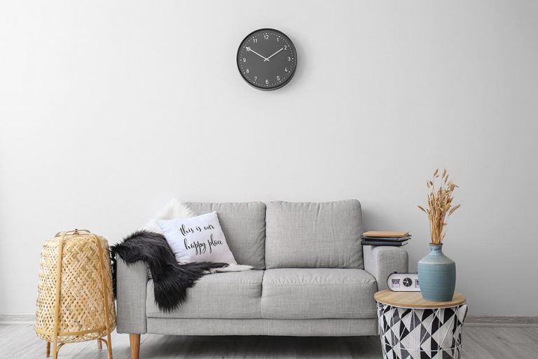 Where to Hang a Wall Clock in the Living Room? Homenish