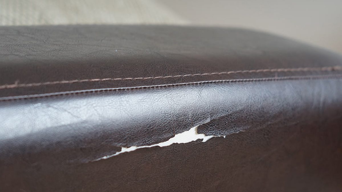 How To Stop Faux Leather From Ling, Imitation Leather Sofa Repair
