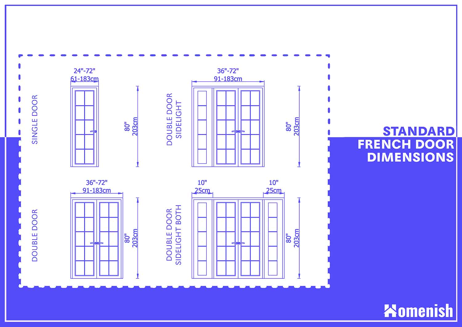 Standard French Door Size