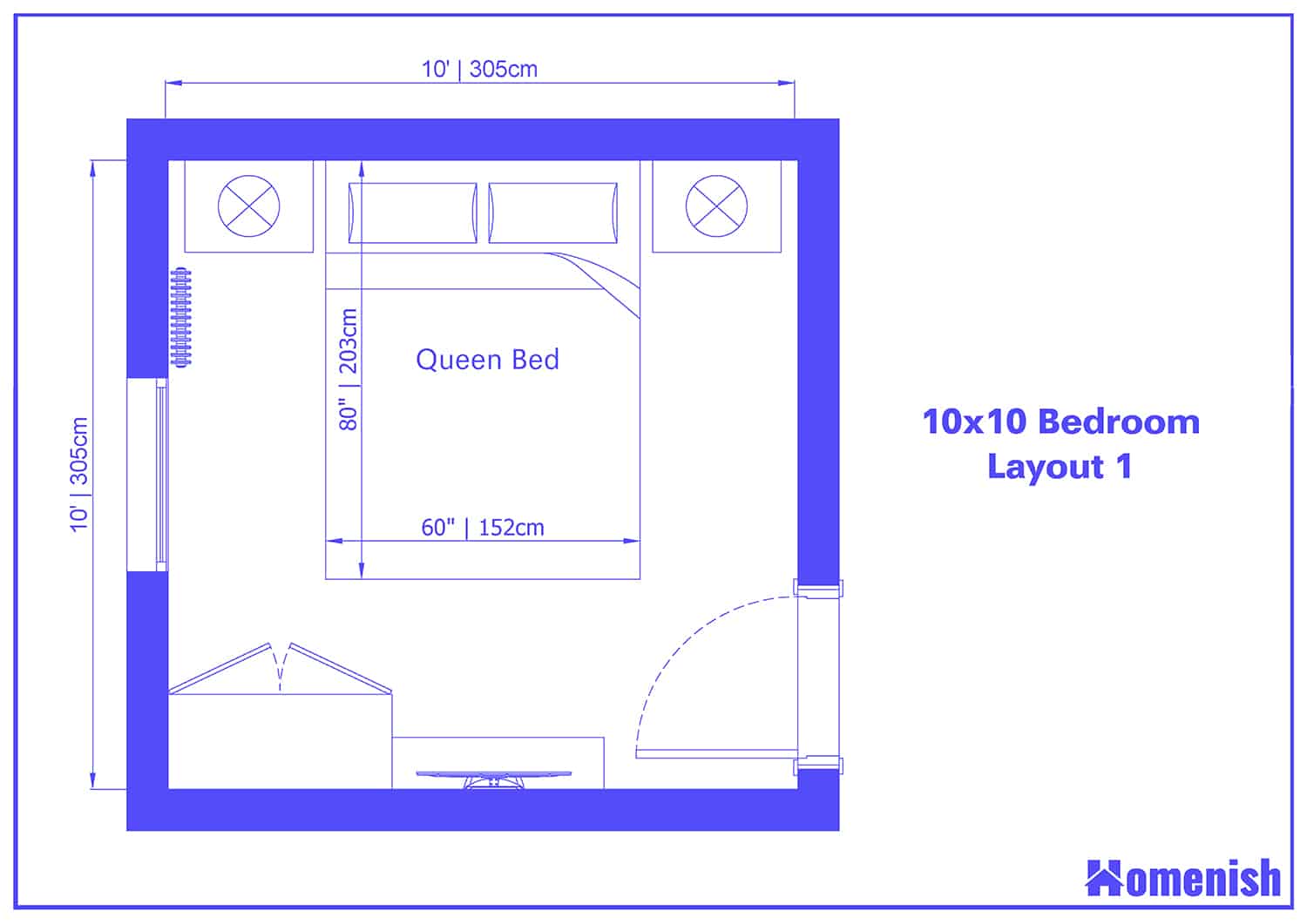 9 Ideal 10x10 Bedroom Layouts For Small Rooms Homenish 9-ideal-10x10-bedroom-layouts-for-small-rooms-homenish