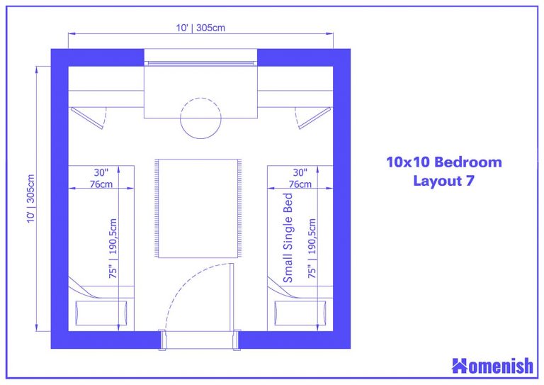 10+ Bedroom Layout Ideas for Small Spaces