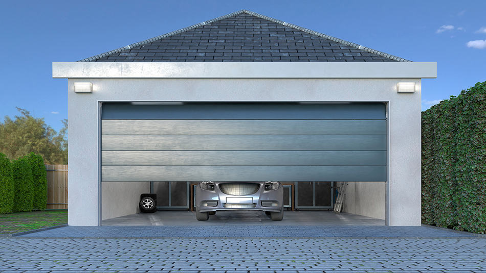 Aluminium garage doors