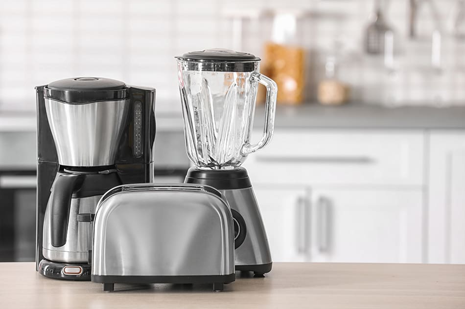 Coffee Makers, Toasters, and Blenders
