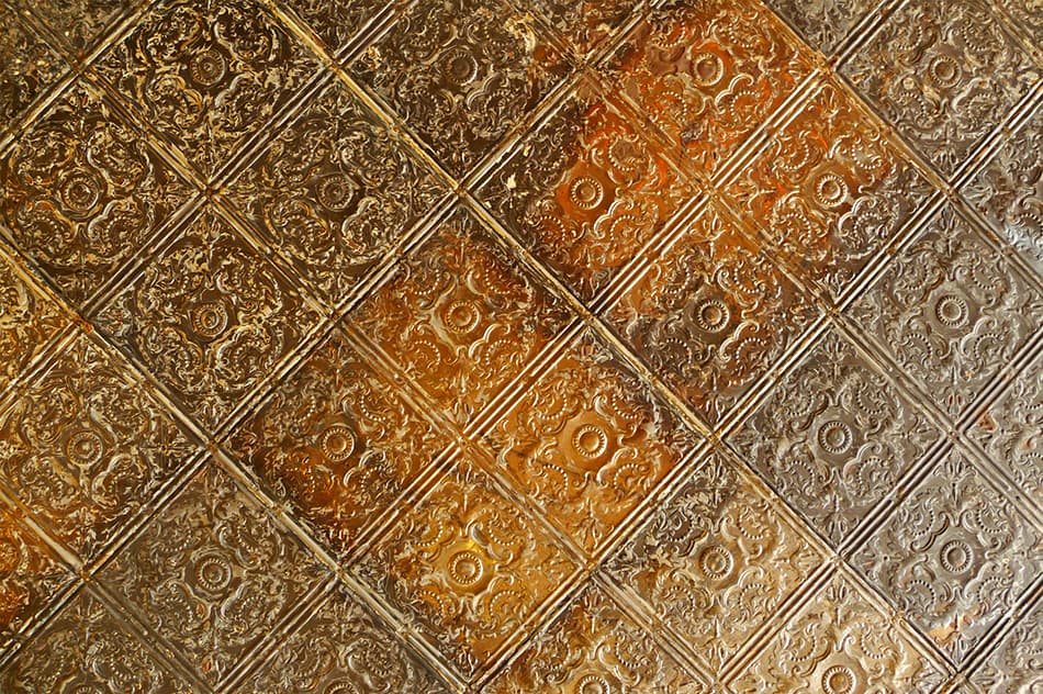 Decorative Tile Ceiling