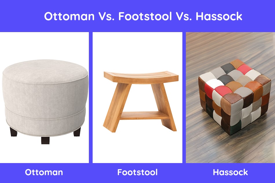 Ottoman Vs. Footstool Vs. Hassock: What are Their Differences?
