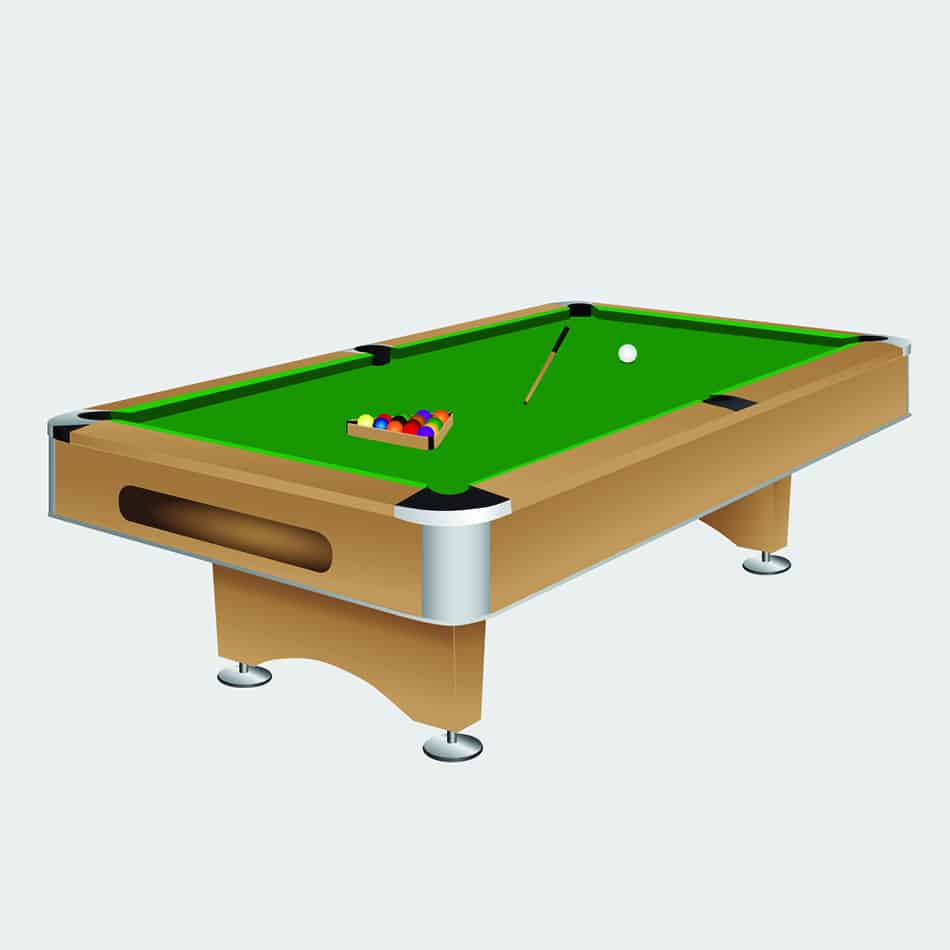 Pool Tables According to Size