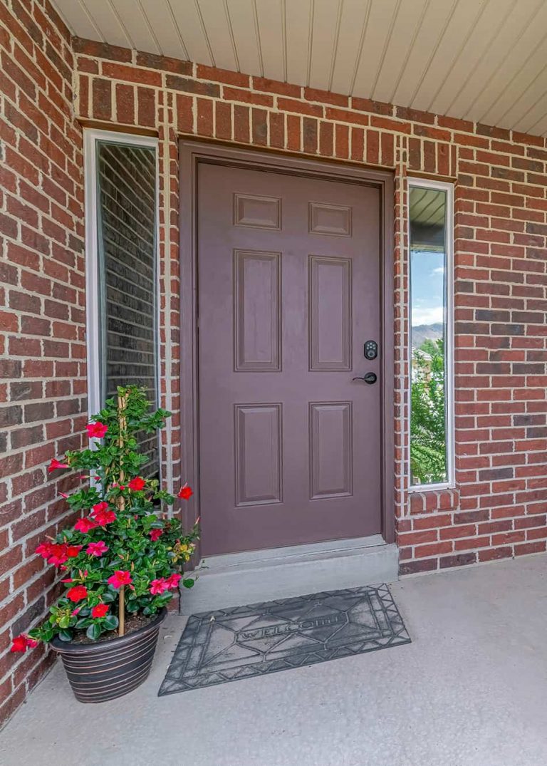 11 Front Door Colors for a Red Brick House Homenish