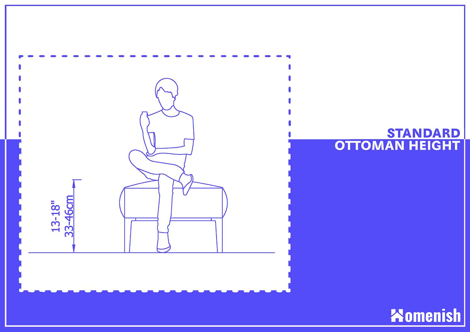 Standard Ottoman Height