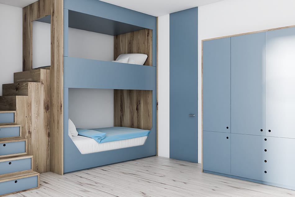 Built-In Bunk Beds