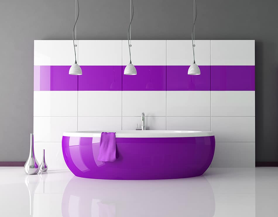 Choose Purple Vanities for Instant Color