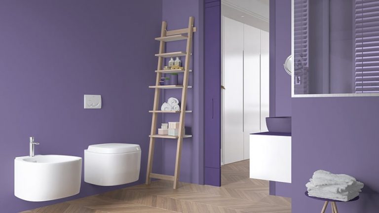 10 Majestic Purple Bathroom Ideas - Homenish