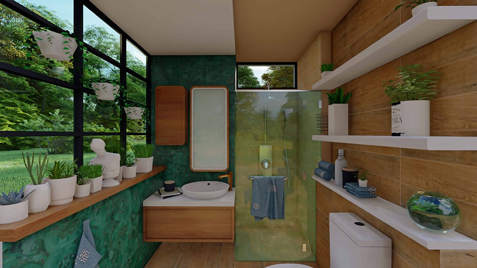 11 Narrow Bathroom Ideas for a Functional Space