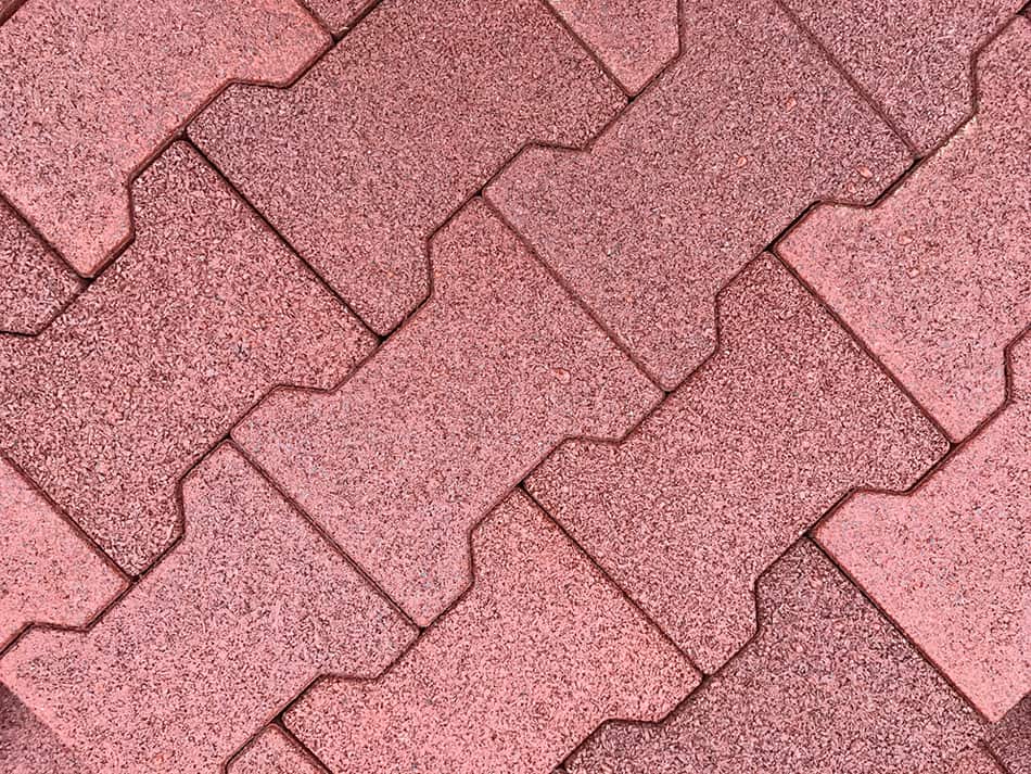 Rubber Paver Tiles