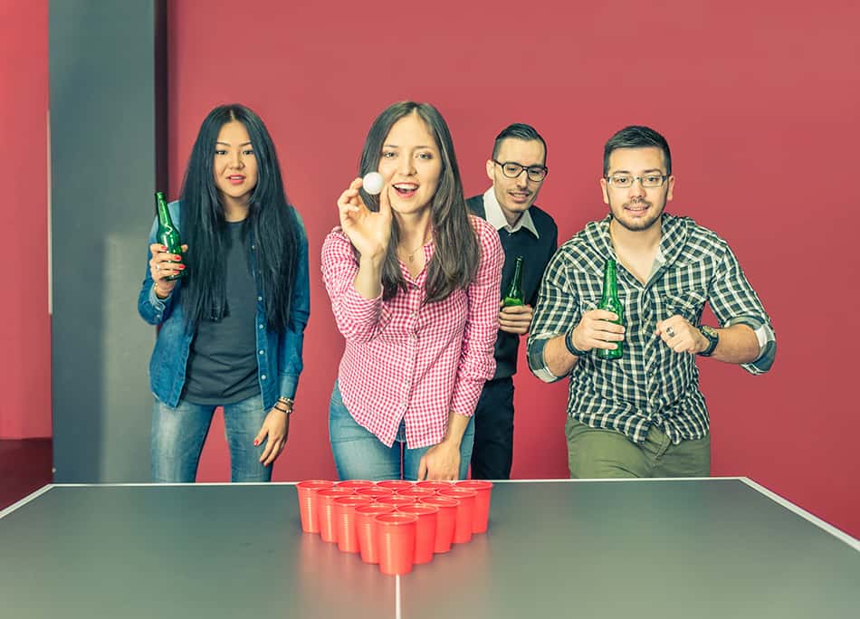 Where Can One Play Beer Pong?