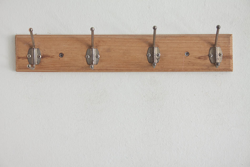 Wood with Hooks