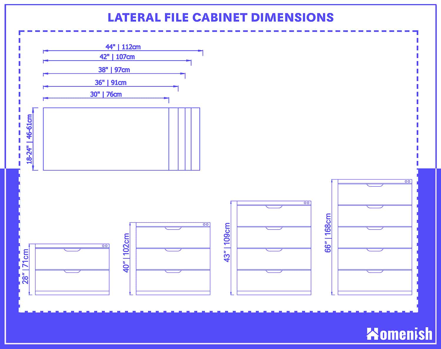 Lateral File Cabinet Dimensions