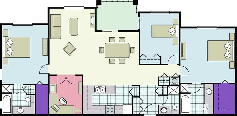 What Is a Split Bedroom?
