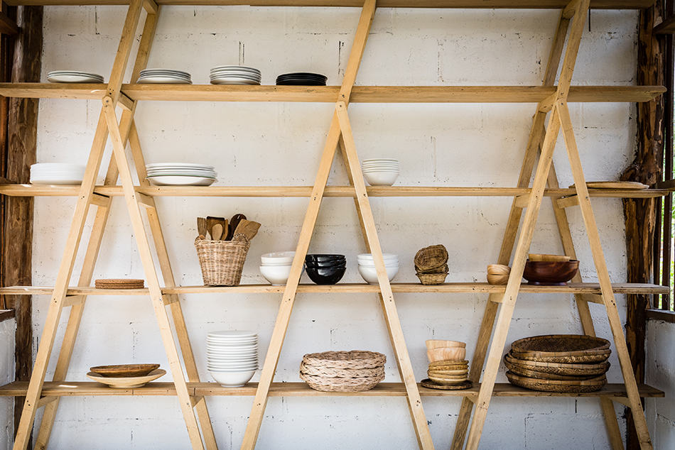 Open-Shelf Pantry