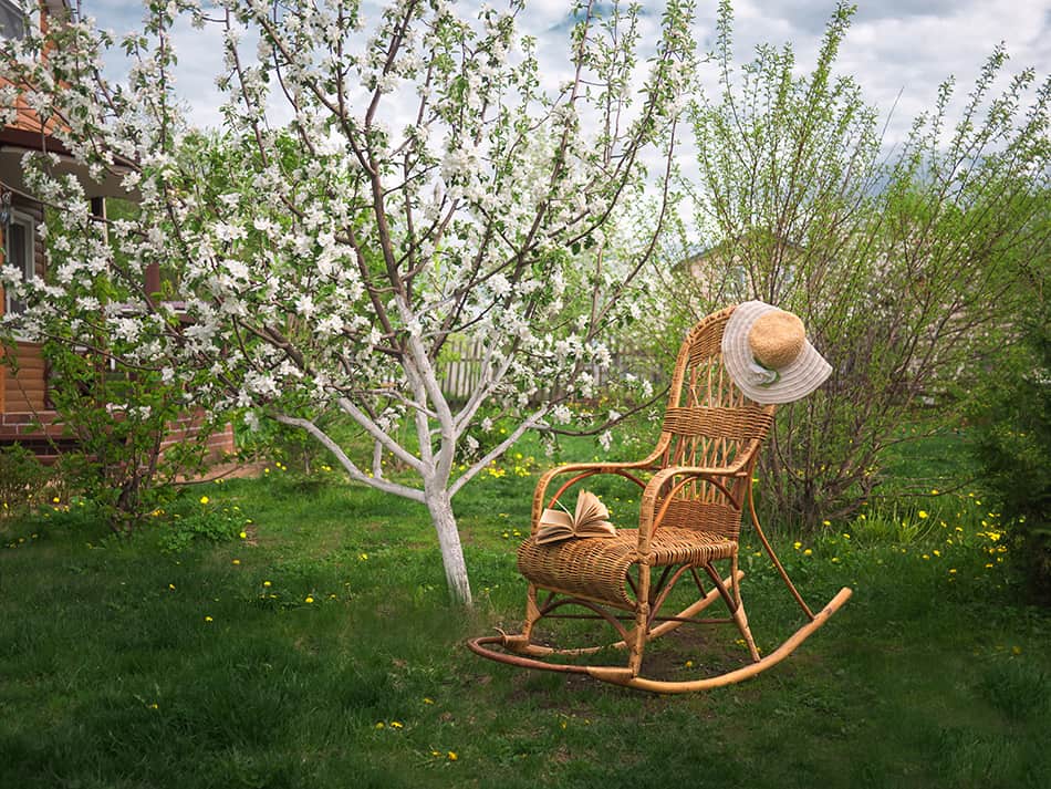 Outdoor rocking chair