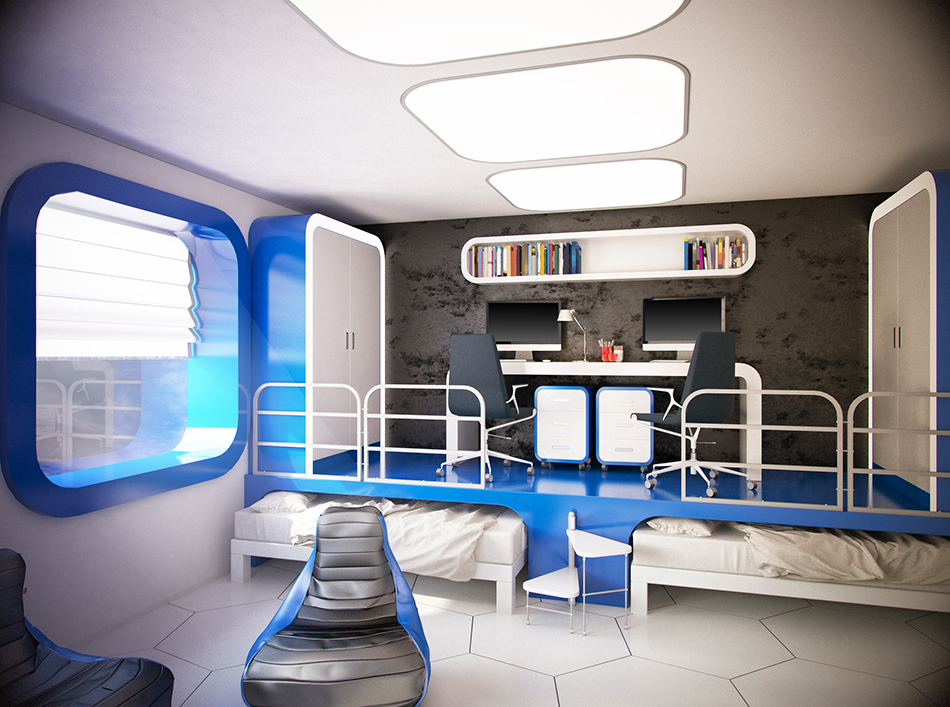 Retro Space Themed Furniture