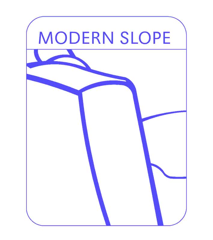 Modern Slope Sofa Arm