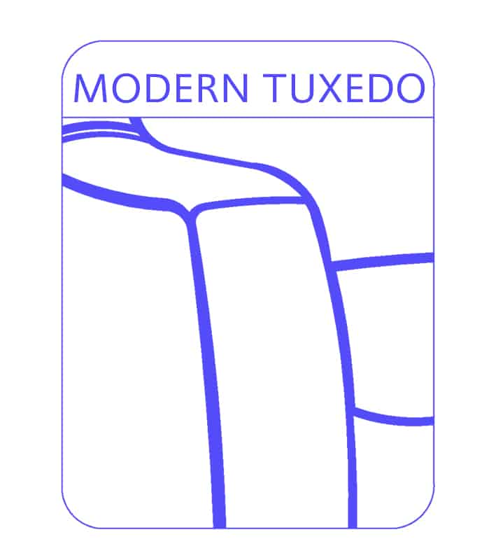 Modern Tuxedo Sofa Arm