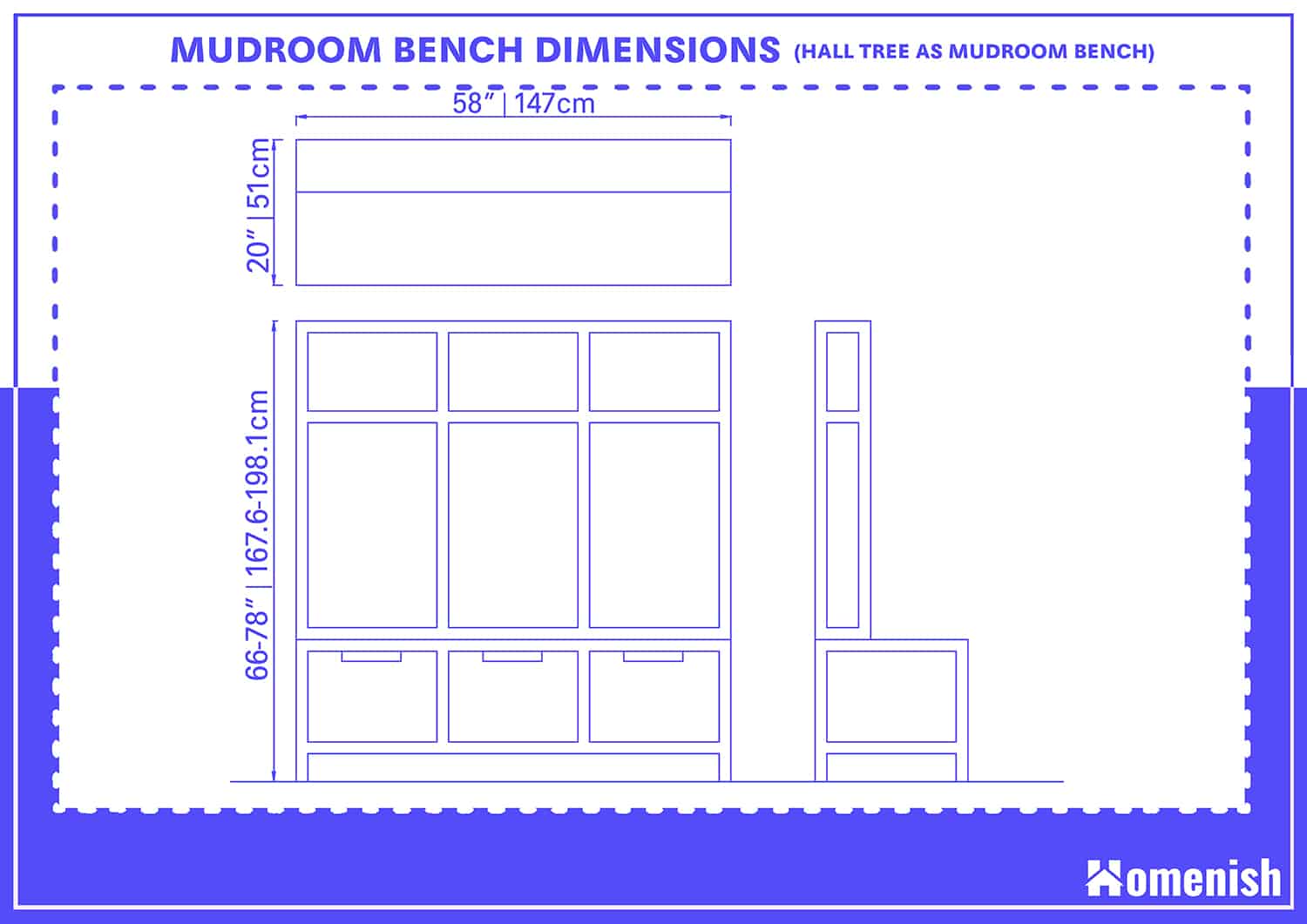 Mudroom Bench Dimensions (Hall Tree as Mudroom Bench)