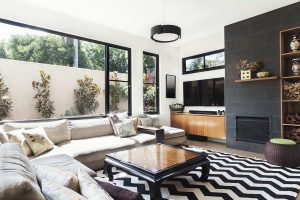 Charcoal Living Room Ideas