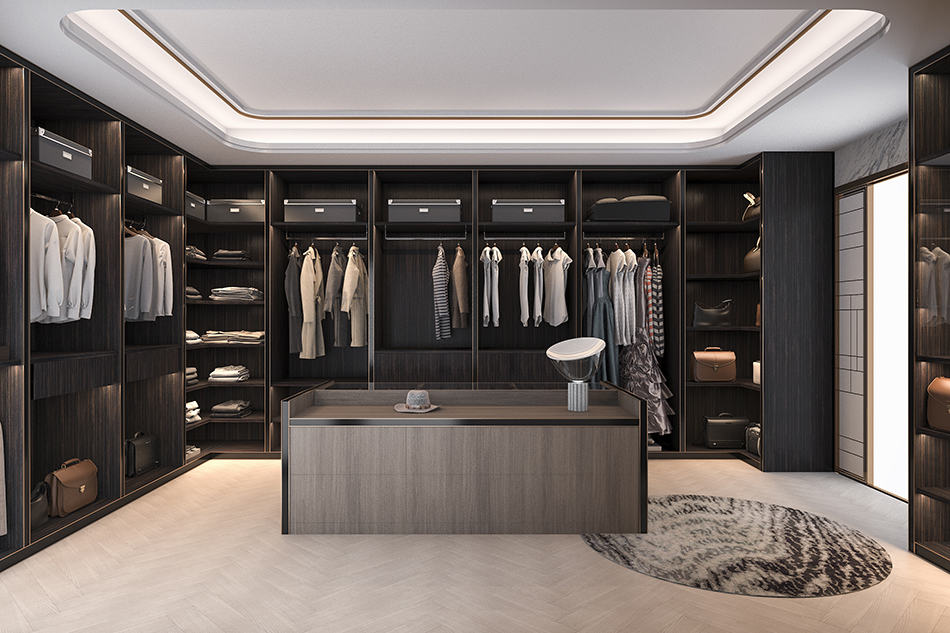 Go Dark For Large Walk-in Closets