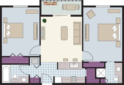 How Many People Can Live in a 2-Bedroom Apartment?