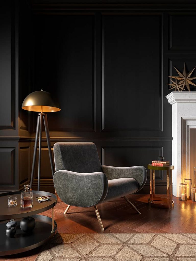 15 Effortlessly Stylish Charcoal Living Room Ideas