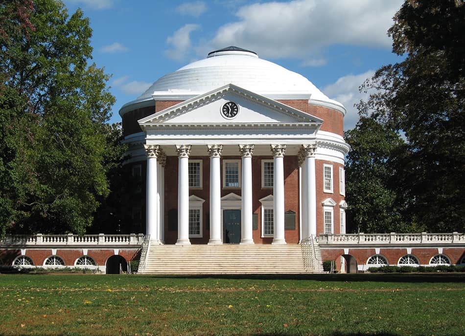 The Rotunda at the University of Virginia, USA