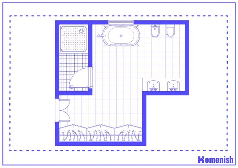 15 Master Bathroom Layouts & Floor Plans Homenish
