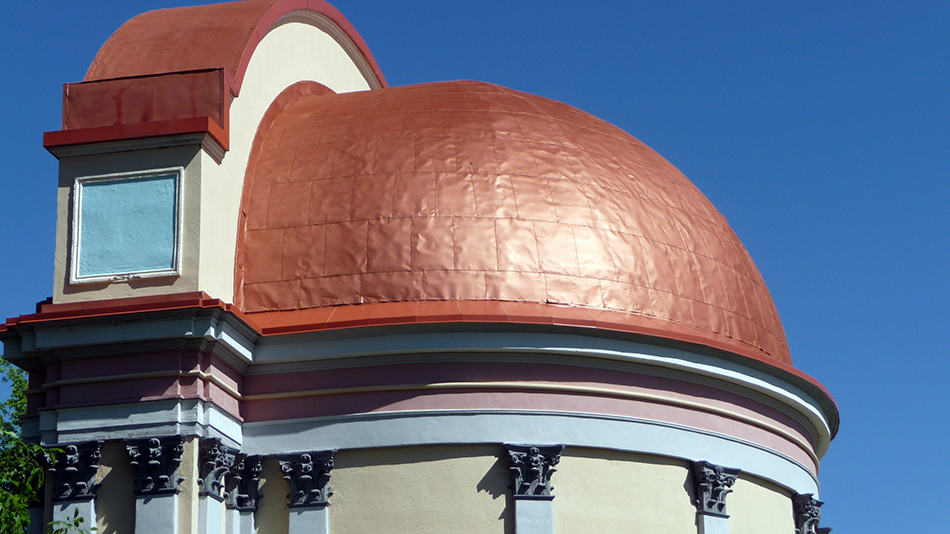 Visually Attractive Copper Roofs