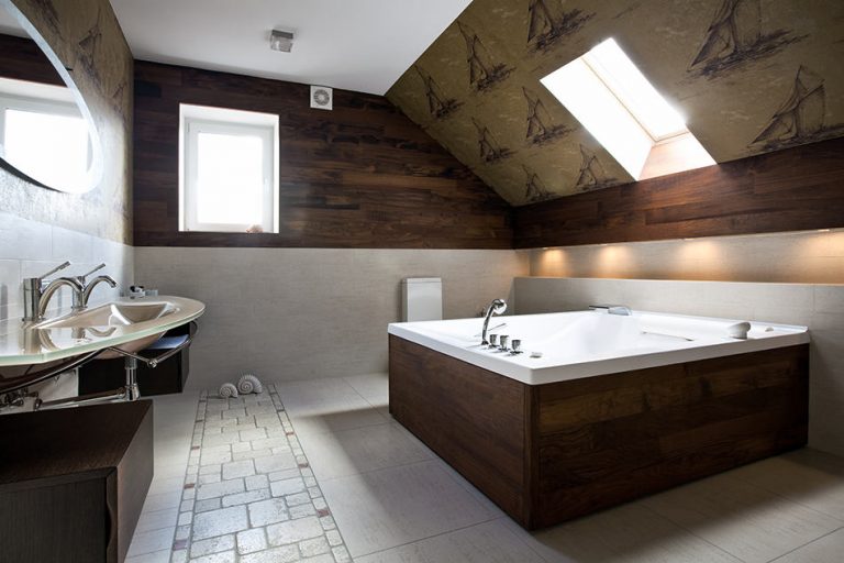 10 Ideas for Bathroom Walls Instead of Tiles Homenish